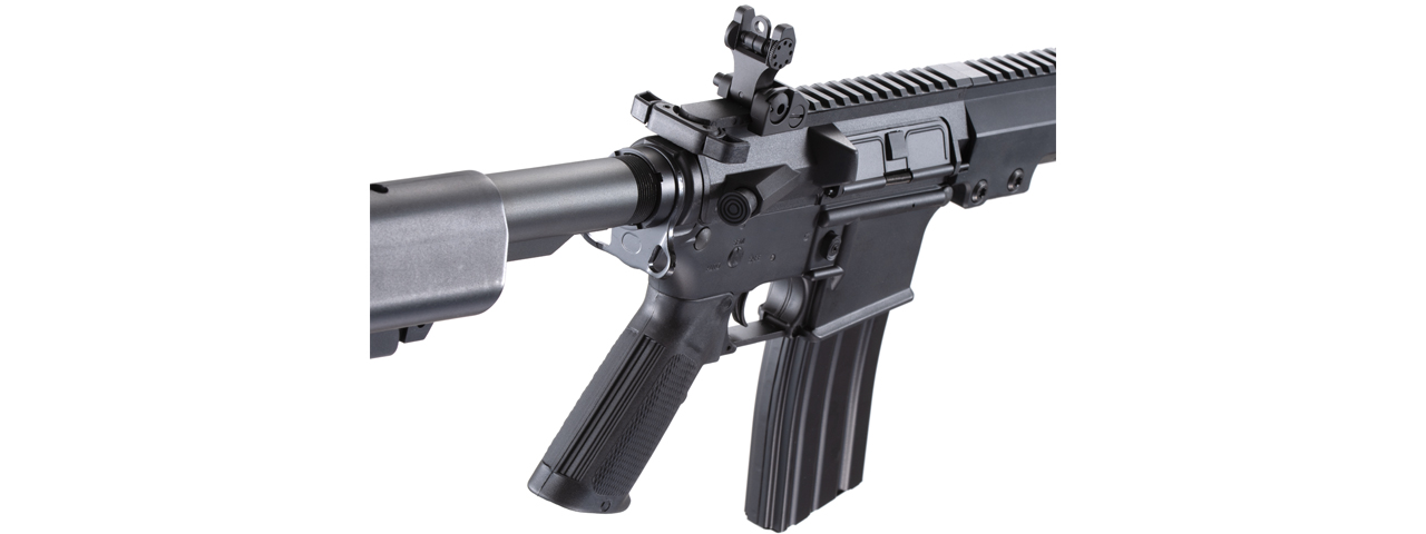 Classic Army M4 MK16 Skirmish ECS AEG Airsoft Rifle (Color: Black) - Click Image to Close