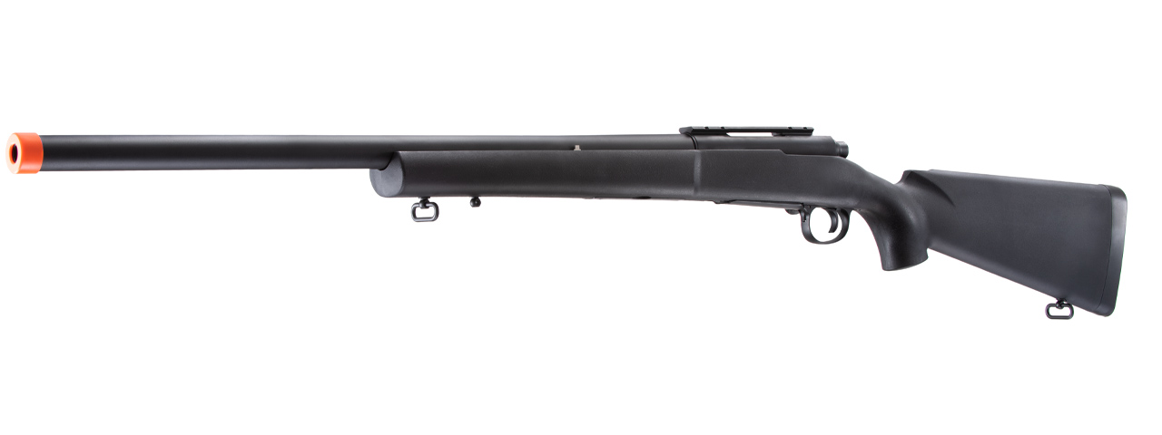 Classic Army M24 LTR Airsoft Bolt Action Sniper Rifle (Color: Black) - Click Image to Close
