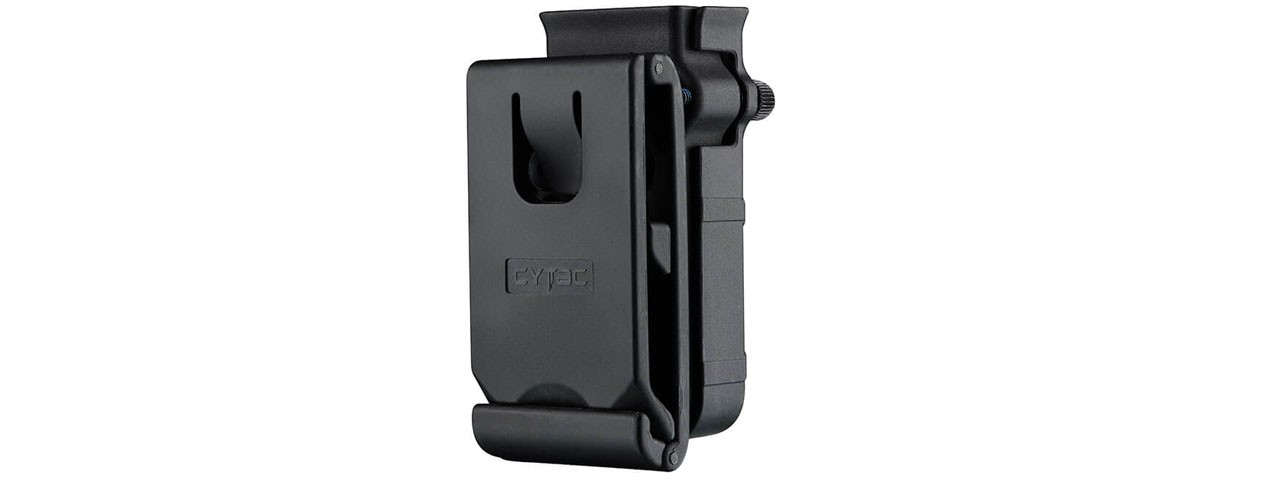 Cytac Hard Shell Universal Single Magazine Pouch (Color: Black) - Click Image to Close