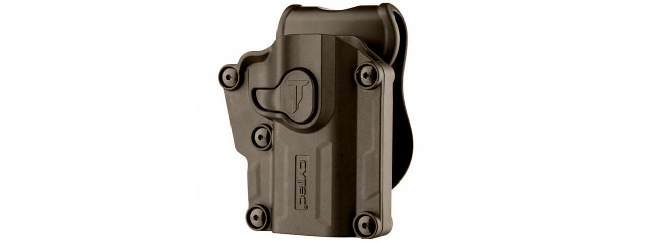 Cytac Hard Shell Tactical Multi-Fit Holster (Color: Tan) - Click Image to Close