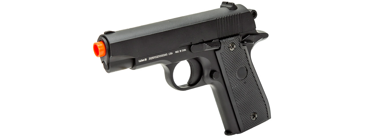 WellFire P88 Spring-Powered Airsoft Pistol (Color: Black) - Click Image to Close