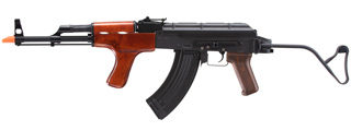 Double Bell AK74 Full Metal Airsoft Rifle w/ Wood Furniture (Color: Black)