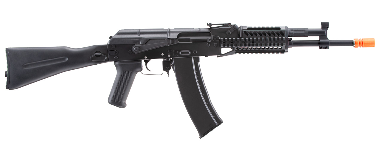 Double Bell AK-105 RAS Tactical Airsoft AEG Rifle (Color: Black) - Click Image to Close