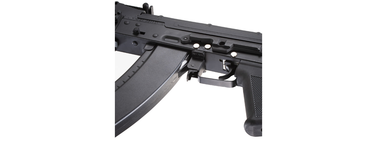 Double Bell AK-105 RAS Tactical Airsoft AEG Rifle (Color: Black) - Click Image to Close