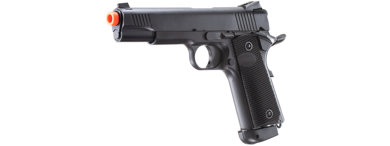 Double Bell 1911 CO2 Airsoft Pistol (Color: Black)