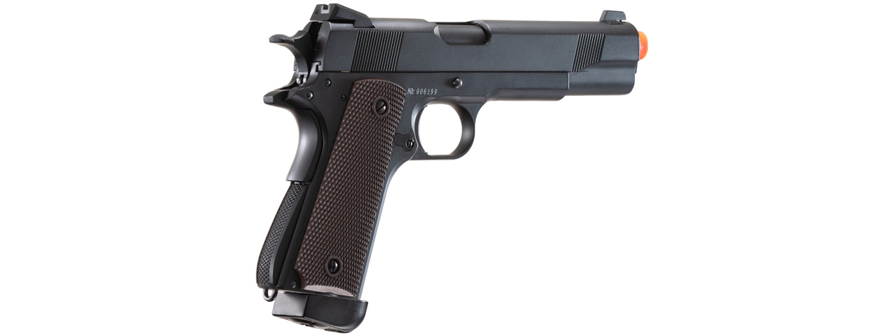 Double Bell M1911 MEU High FPS CO2 Blowback Airsoft Pistol (Color: Black) - Click Image to Close