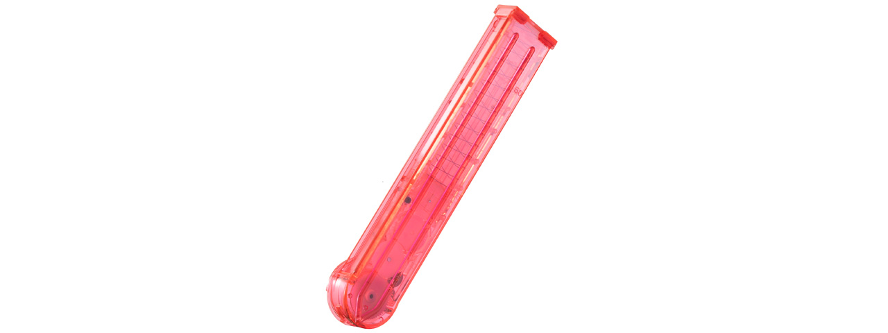 DBoys 280 Round Hi-Capacity Magazine for P90 Series Airsoft AEG (Color: Translucent Pink) - Click Image to Close