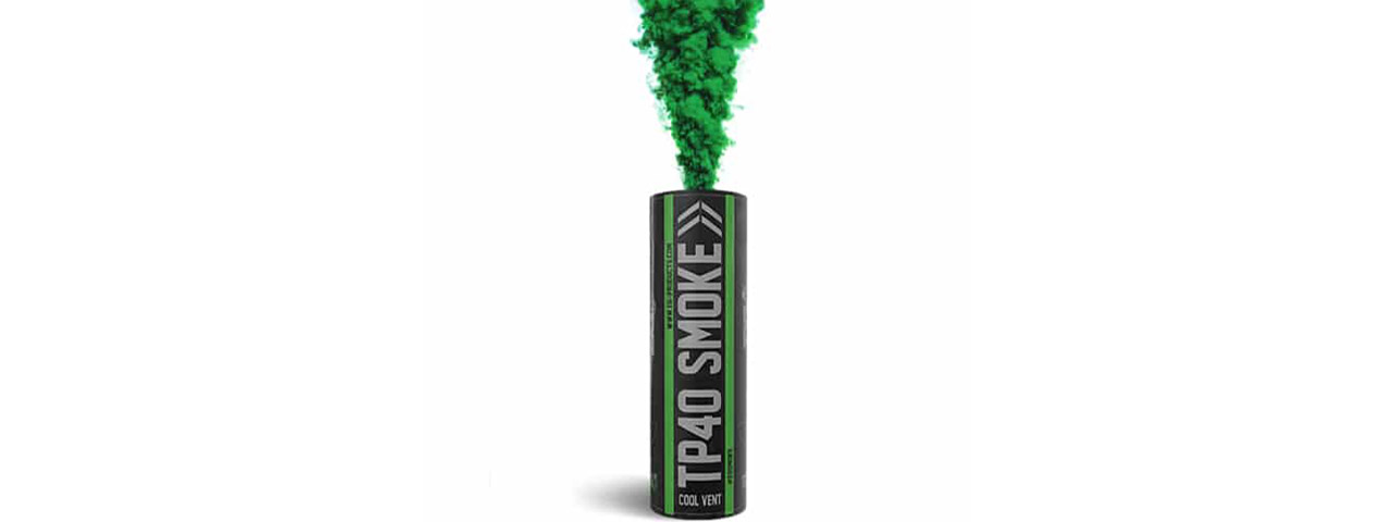 Enola Gaye Top Pull Green Airsoft Smoke Grenade (Pack of 5)