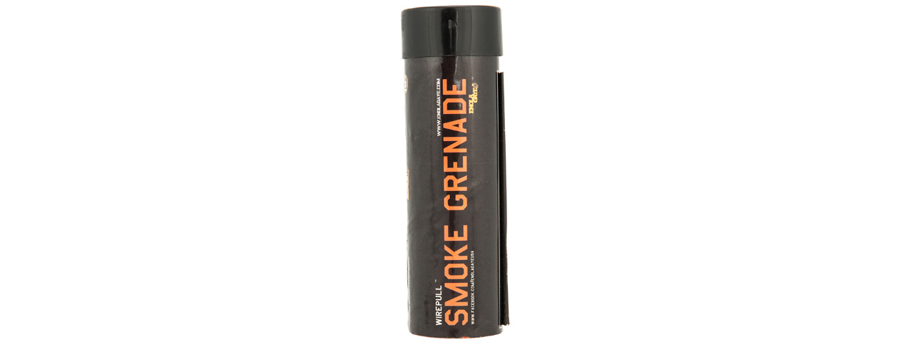 Enola Gaye Pack of 5 WP40 High Output Airsoft Wire Pull Smoke Grenade (Color: Orange)