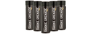 Enola Gaye Pack of 5 WP40 High Output Airsoft Wire Pull Smoke Grenade (Color: White)