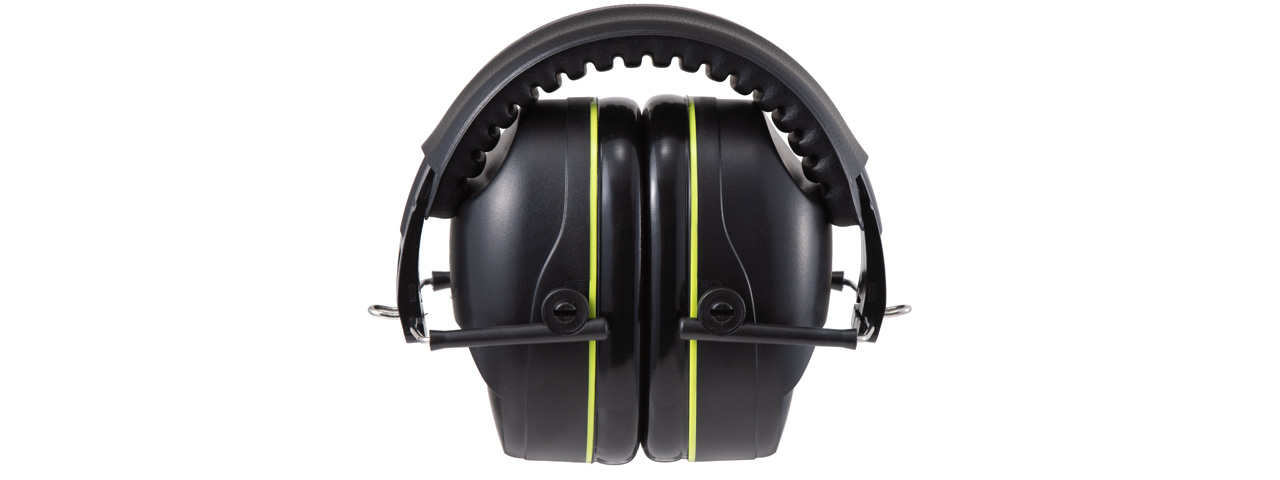 Earmor M06 Low Profile Passive Earmuffs for Sports Shooting (Color: Black)