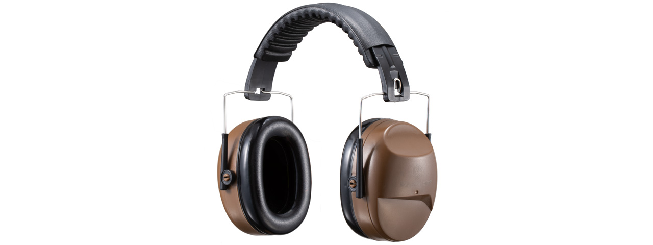 Earmor M06 Low Profile Passive Earmuffs for Sports Shooting (Color: Coyote Brown) - Click Image to Close