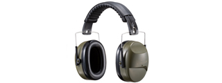 Earmor M06 Low Profile Passive Earmuffs for Sport Shooting (Color: Foliage Green)