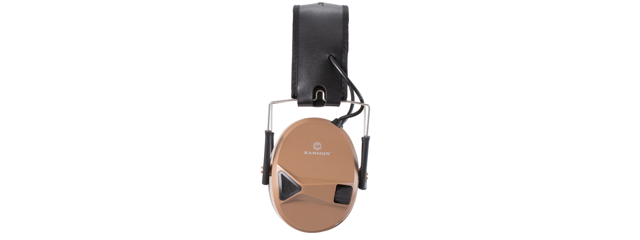 Earmor M30 Electronic Hearing Protection (Color: Coyote Brown)