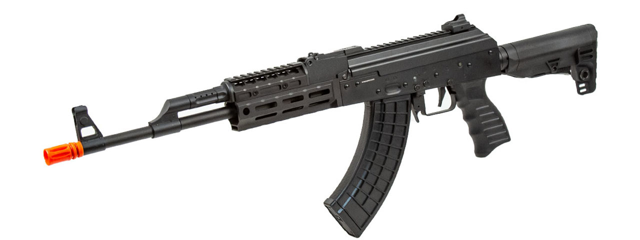 Golden Eagle M-LOK Tactical AK Airsoft AEG (Color: Black)