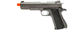 WellFire Tactical 1911 CO2 Gas Blowback Airsoft Pistol (Color: Gun Metal Gray)