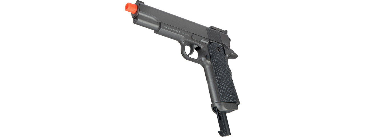 WellFire CO2 Non Blowback 1911 Airsoft Pistol (Color: Gun Metal Gray)