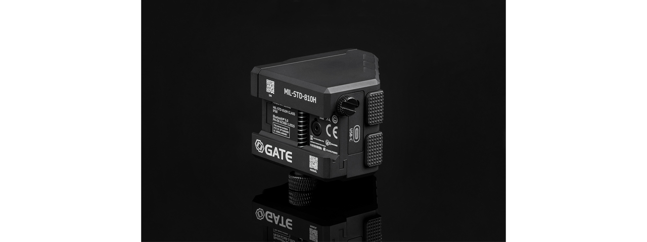 Gate Status Gun-Mounted Tactical Computer (Color: Black)