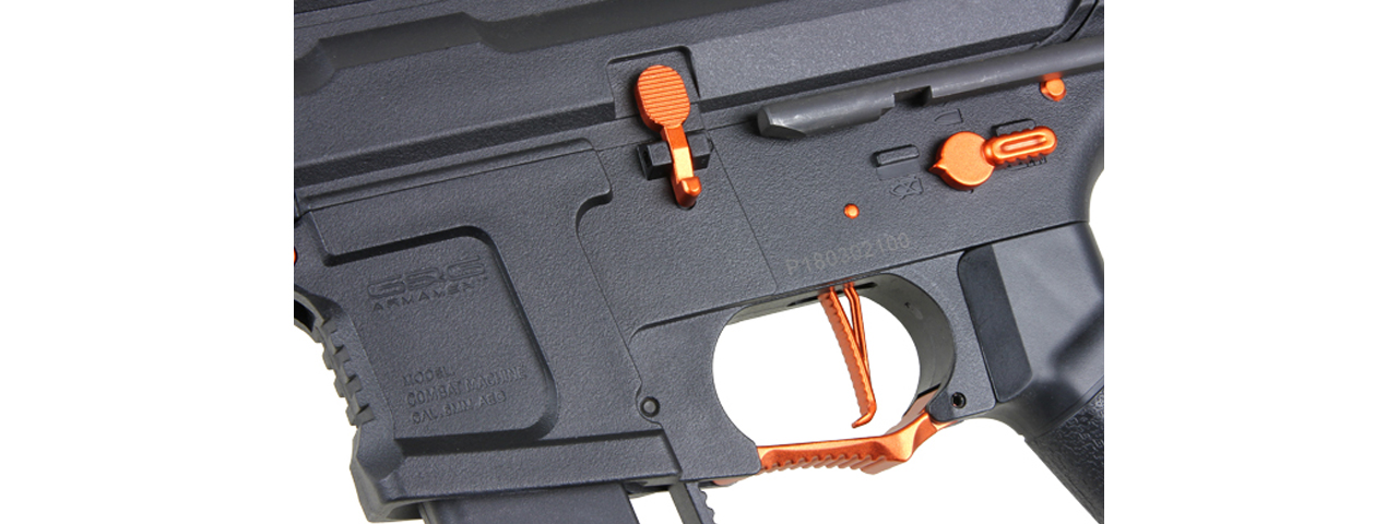 G&G CM16 ARP9 Super Ranger Carbine AEG w/ PDW Stock (Color: Amber) - Click Image to Close