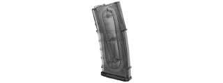 G&G 105 Round Mid-Capacity Magazine for M4/M16 AEG Rifles (Color: Translucent Black)