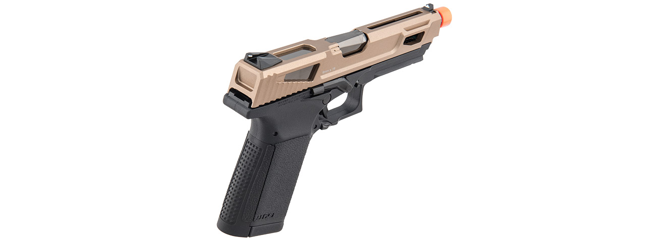 G&G GTP9 MS Gas Blowback Airsoft Pistol (Color: Black / Desert Tan) - Click Image to Close