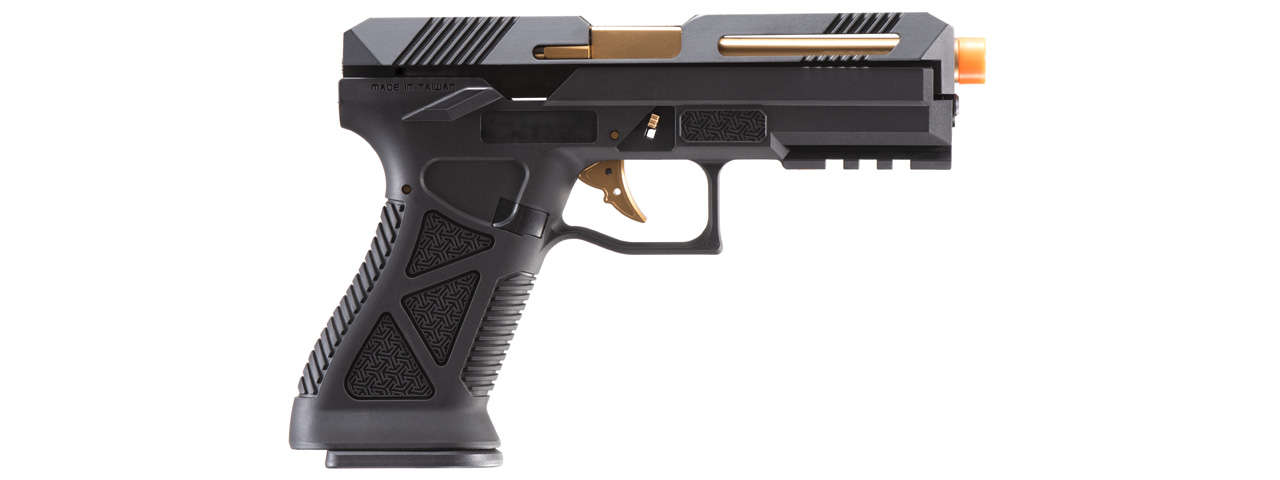 HFC HG-282ASB Tactical Gas Blowback Pistol (Color: Black) - Click Image to Close