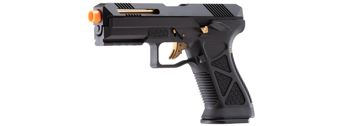 HFC HG-282ASB Tactical Gas Blowback Pistol (Color: Black)