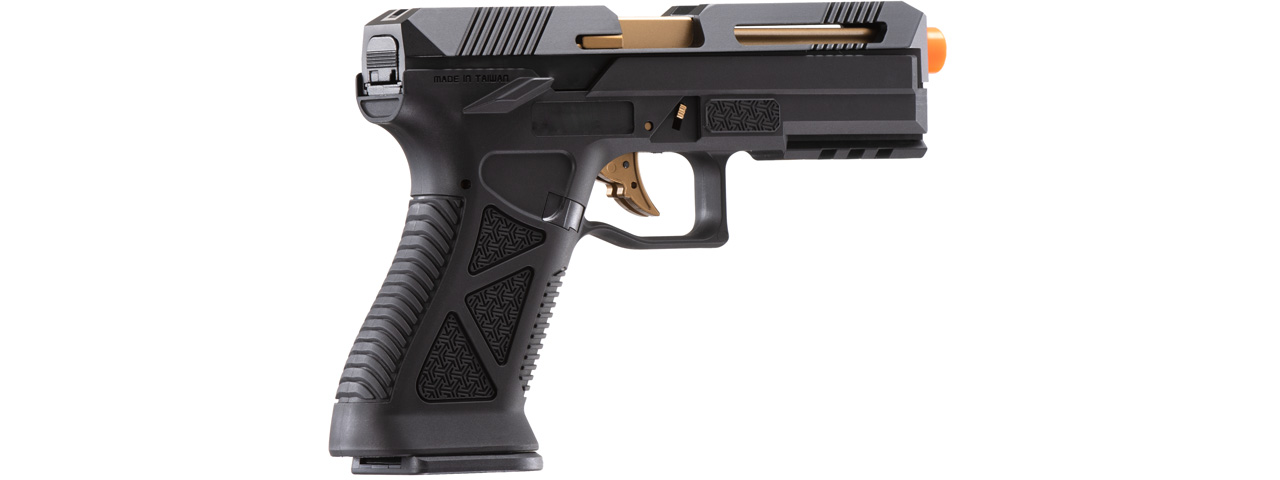 HFC HG-282ASB Tactical Gas Blowback Pistol (Color: Black) - Click Image to Close