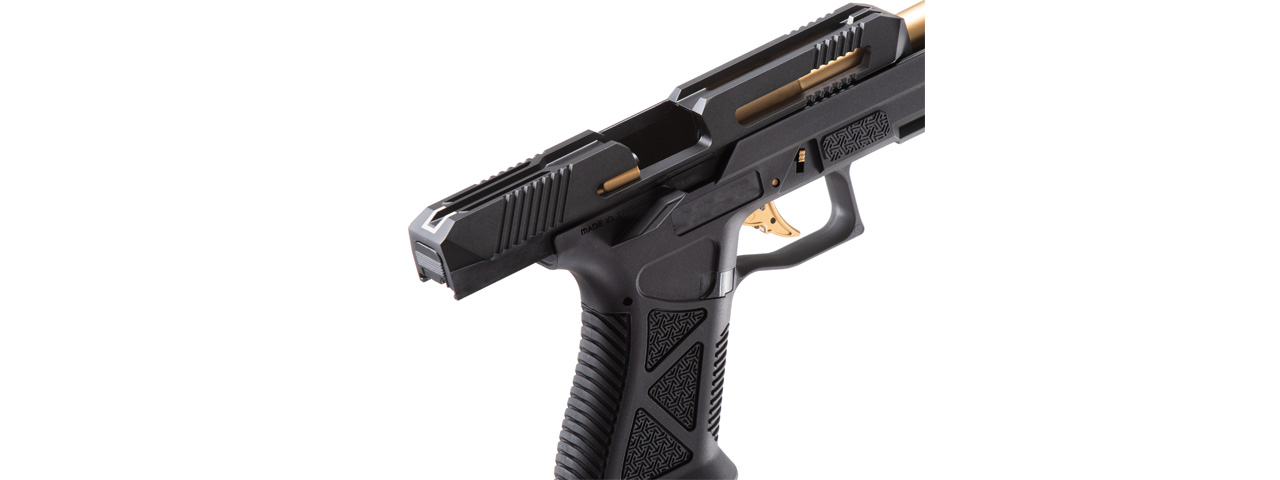 HFC HG-282ASB Tactical Gas Blowback Pistol (Color: Black) - Click Image to Close