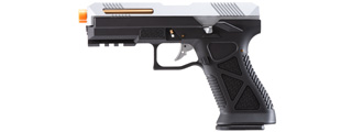 HFC HG-282ASSB Tactical Gas Blowback Pistol (Color: Black / Silver)