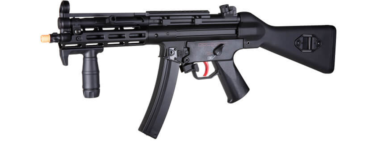 Limited Edition Heckler & Koch MP5 A4 Airsoft AEG with M-LOK Handguard (Color: Black) - Click Image to Close