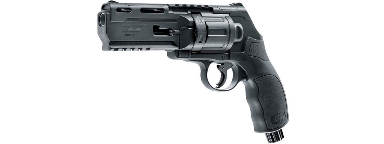 Umarex T4E TR50 .50 Cal Paintball Revolver Pistol (Color: Black) - Click Image to Close