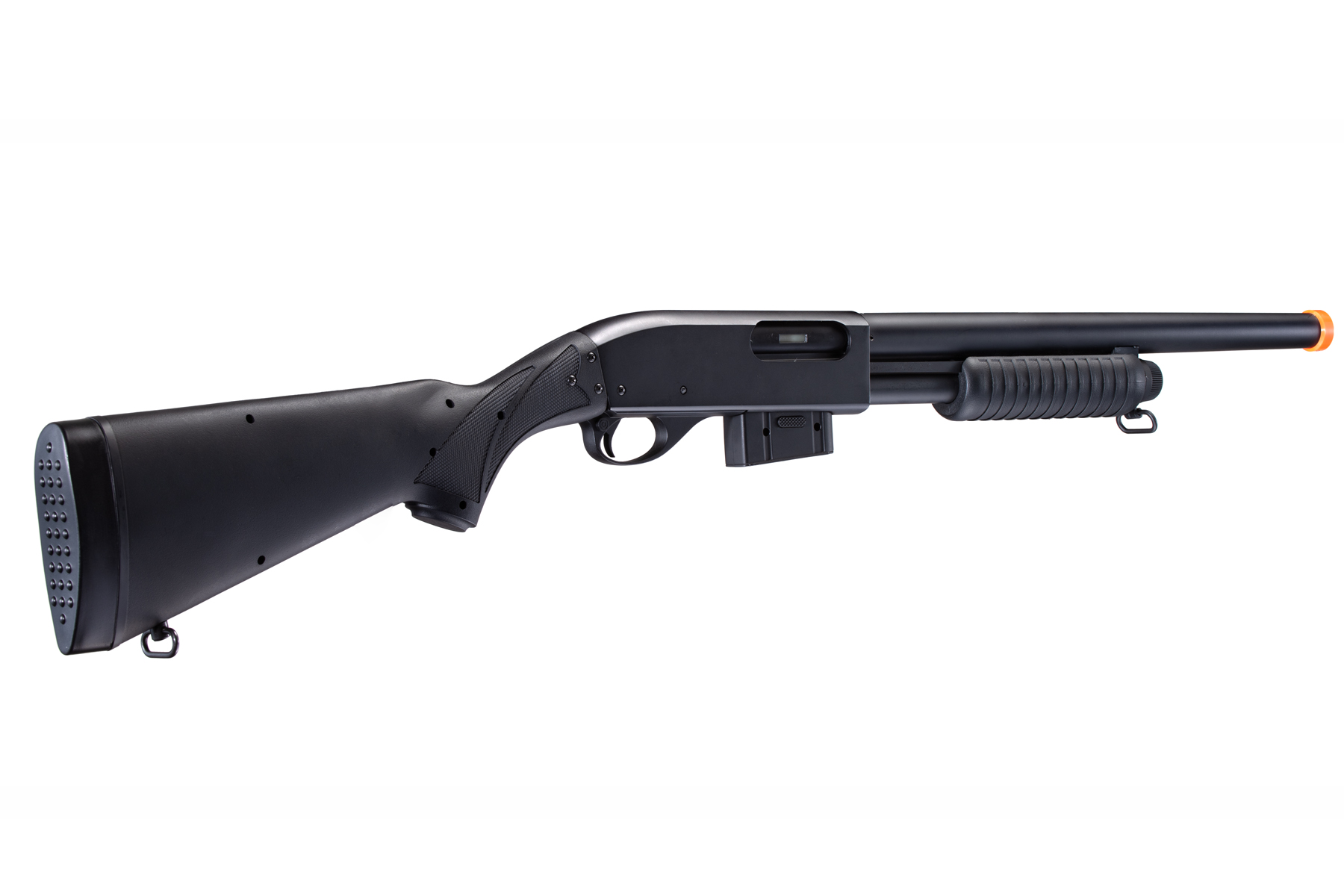 Atlas Custom Works 870 Spring Airsoft Shotgun (Black)