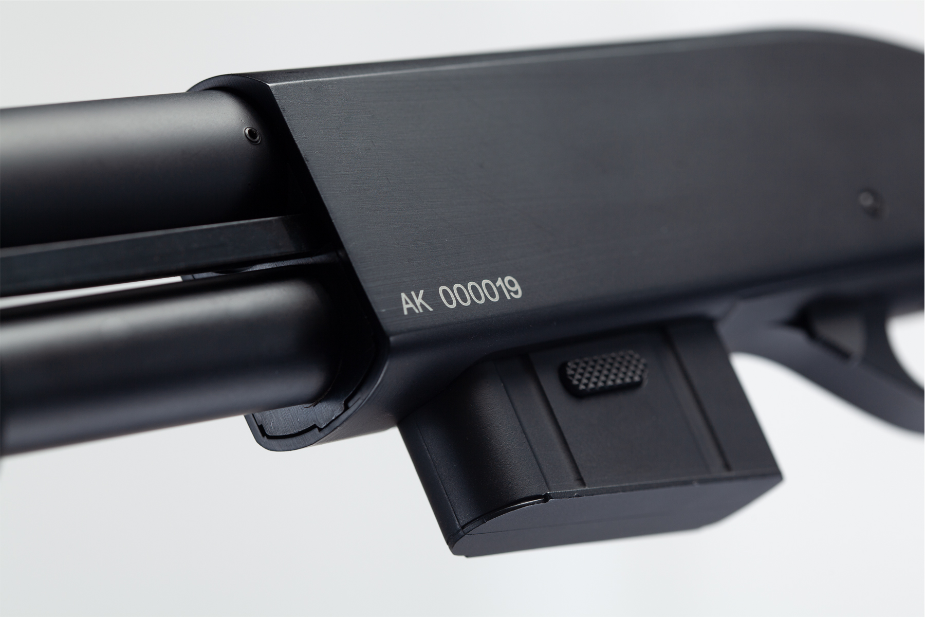 Atlas Custom Works 870 Spring Airsoft Shotgun (Black) - Click Image to Close
