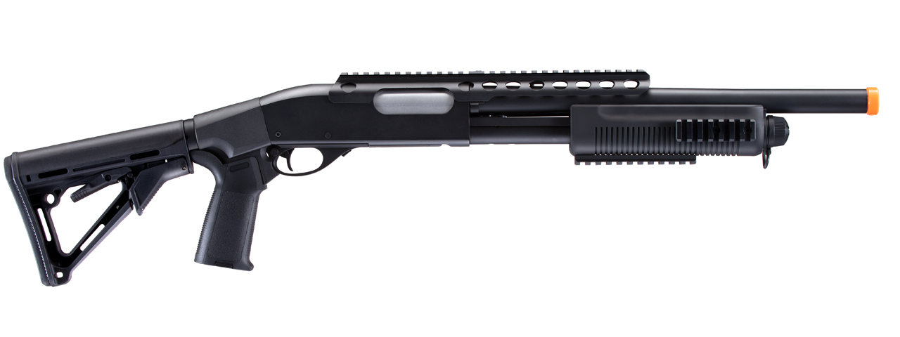 Atlas Custom Works IU-SXR2 Tactical Pump Shotgun w/ Adjustable Stock (Black)