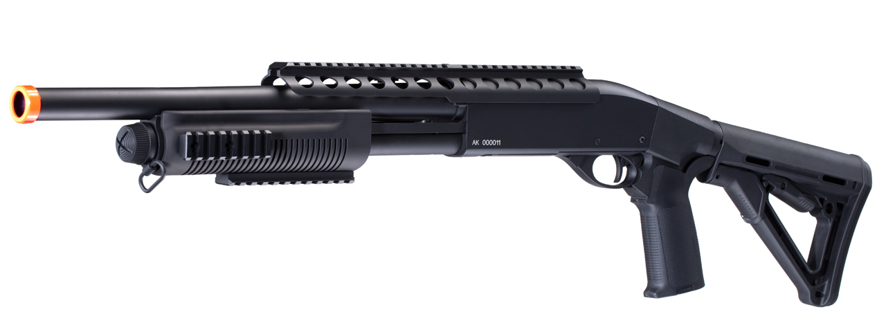 Atlas Custom Works IU-SXR2 Tactical Pump Shotgun w/ Adjustable Stock (Black)