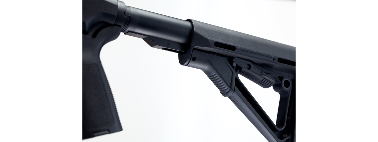 Atlas Custom Works IU-SXR2 Tactical Pump Shotgun w/ Adjustable Stock (Black) - Click Image to Close