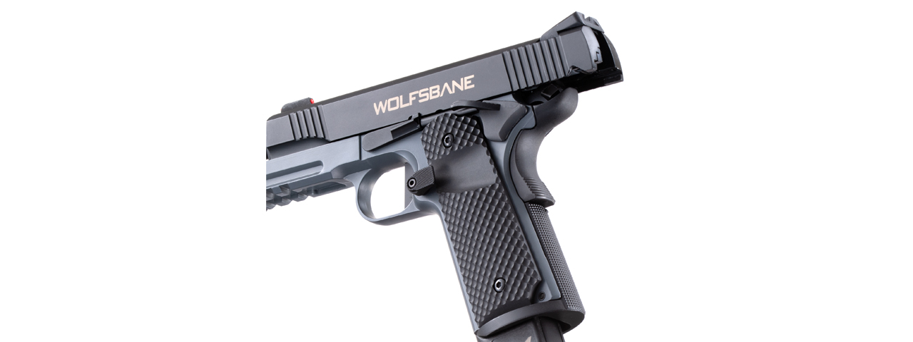 Echo1 Wolfsbane M1911 Gas Blowback Pistol (Black)