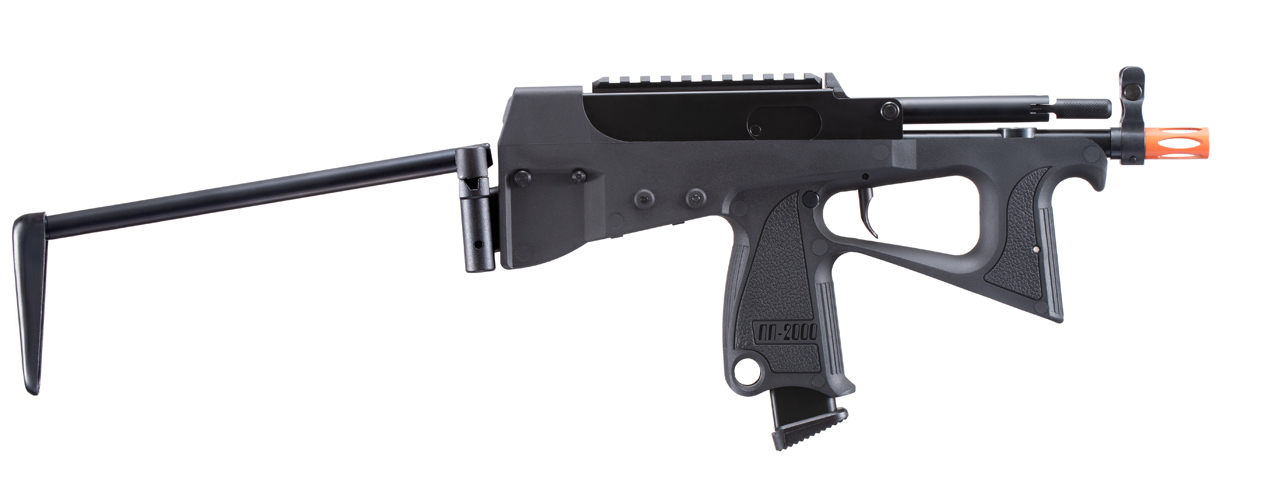 Modify Tech PP-2k Gas Blowback Airsoft SMG (Black) - Click Image to Close