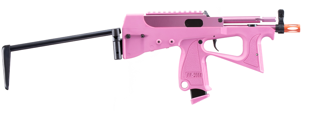 Modify Tech PP-2K Gas Blowback Airsoft SMG (Pink)