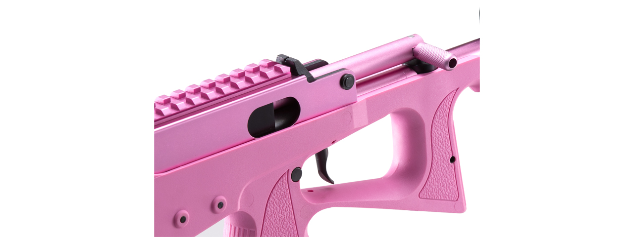 Modify Tech PP-2K Gas Blowback Airsoft SMG (Pink) - Click Image to Close