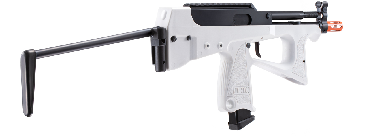 Modify Tech PP-2K Gas Blowback Airsoft SMG (White) - Click Image to Close