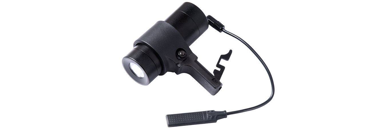 Modify PP-2K Flashlight Set with Quick Release Ring Mount and Pressure Switch (Color: Black)