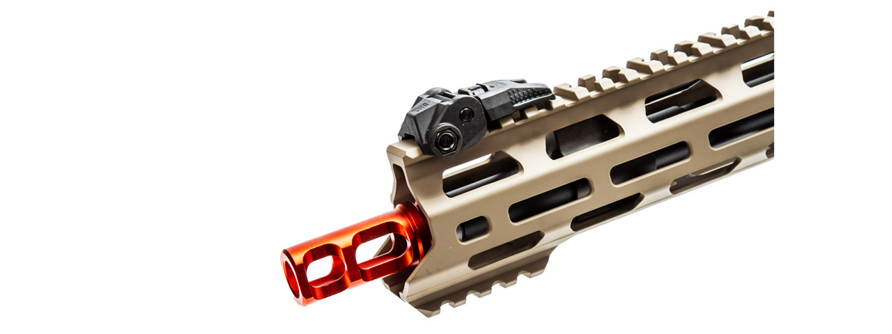 KWA AEG 3.0 RM4 Ronin Tactical T10 SBR w/ 10" M-LOK Handguard (Color: Flat Desert Earth)