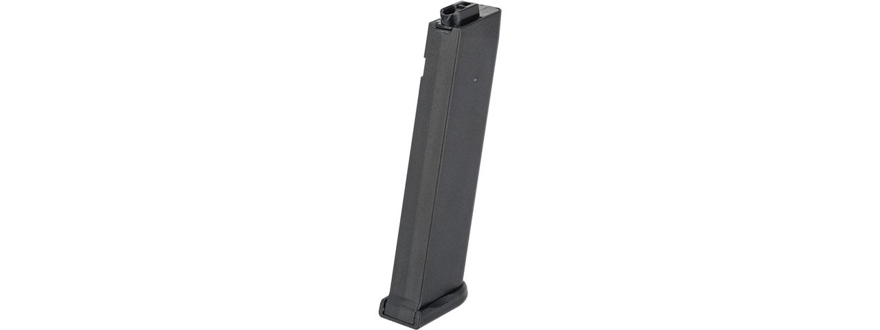 KWA 80 Round Mid-Cap Magazines for QRF MOD.2 Airsoft AEG Pack of 3 (Color: Black) - Click Image to Close