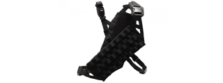 Laylax Cross Chest Lightweight Molle Bandolier Sling Rig (Color: Black)