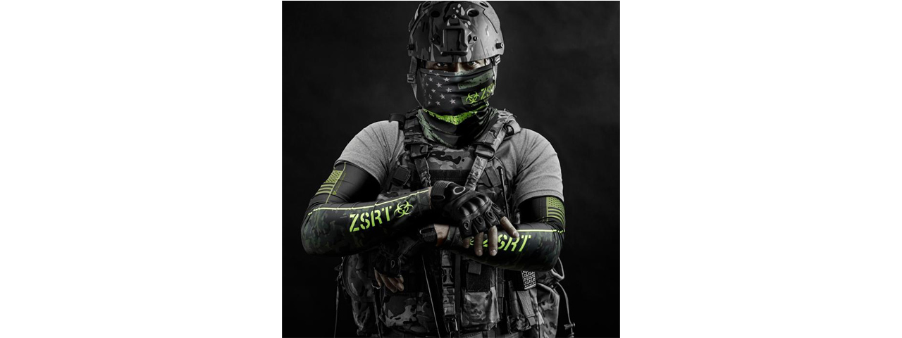 Laylax Zombie Special Response Team (ZSRT) Slim Fit Cool Neck Gaiter