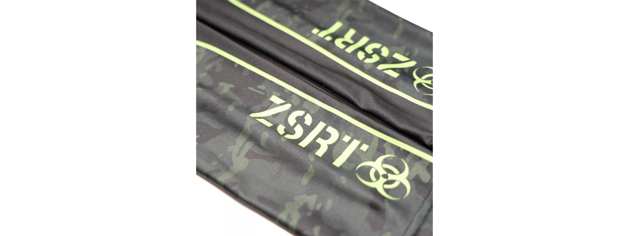 Laylax Zombie Special Response Team (ZSRT) Small Cool Arm Cover (Color: Black / Zombie Green)