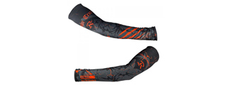 Laylax Rebellion Small Cool Arm Cover (Color: Black, Orange, Gray)