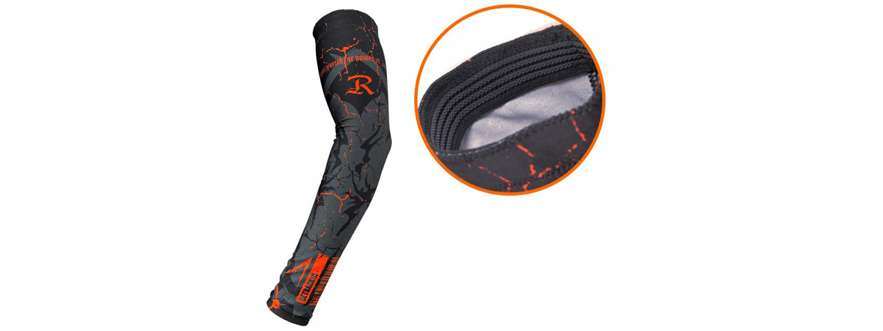 Laylax Rebellion Small Cool Arm Cover (Color: Black, Orange, Gray) - Click Image to Close